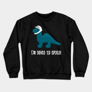 Space Dinosaur Crewneck Sweatshirt